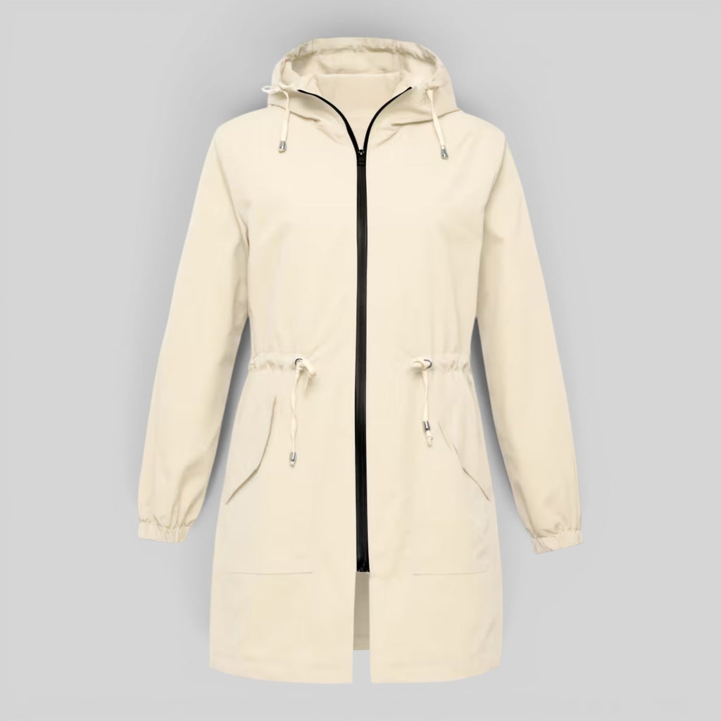 Imogen | Timeless Hooded Waterproof Jacket Trench Coat