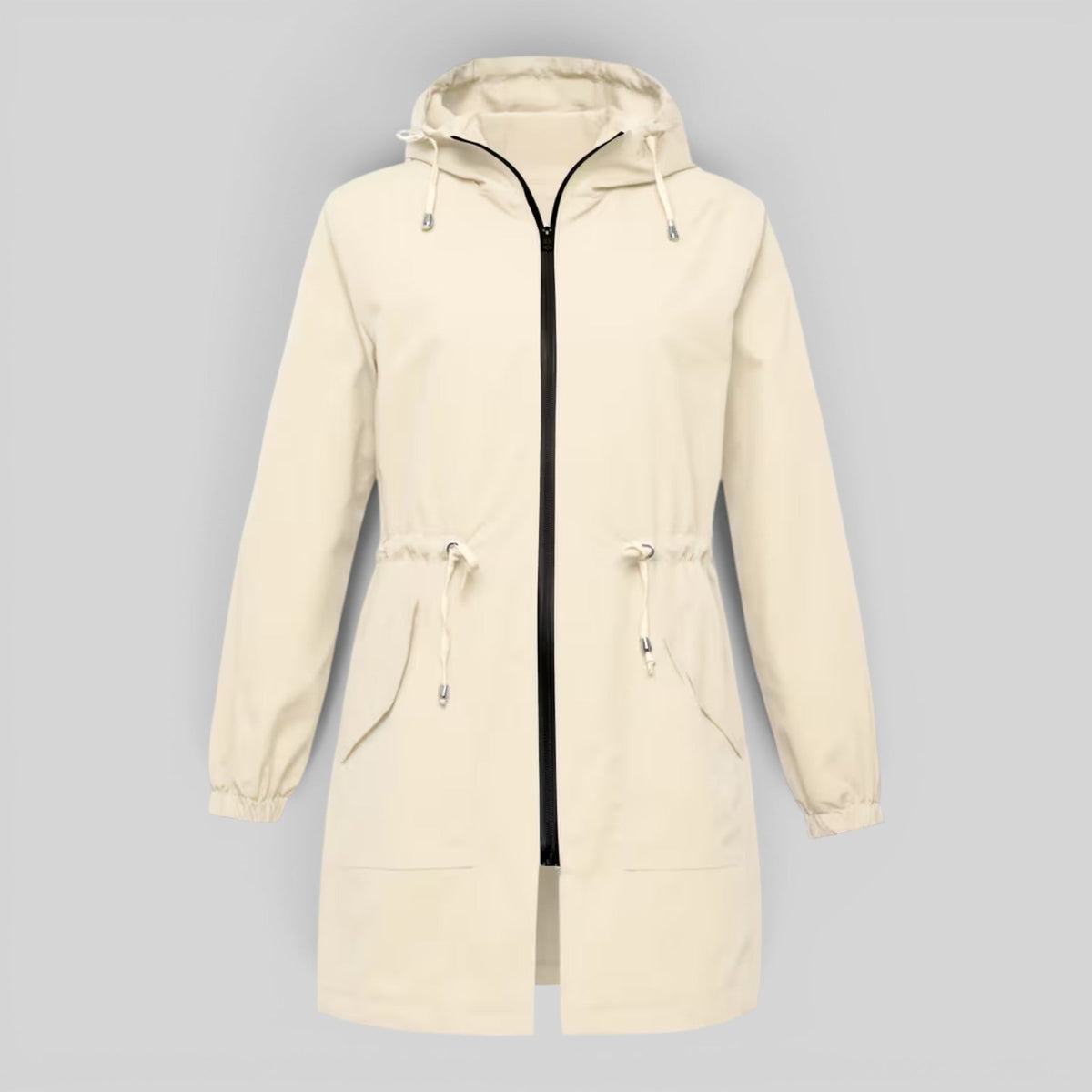 Imogen | Timeless Hooded Waterproof Jacket Trench Coat