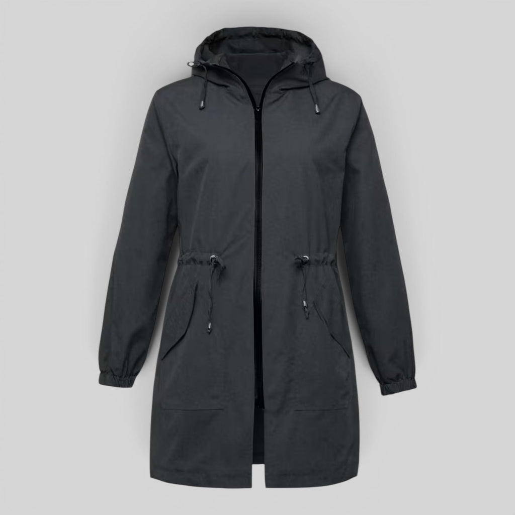 Imogen | Timeless Hooded Waterproof Jacket Trench Coat