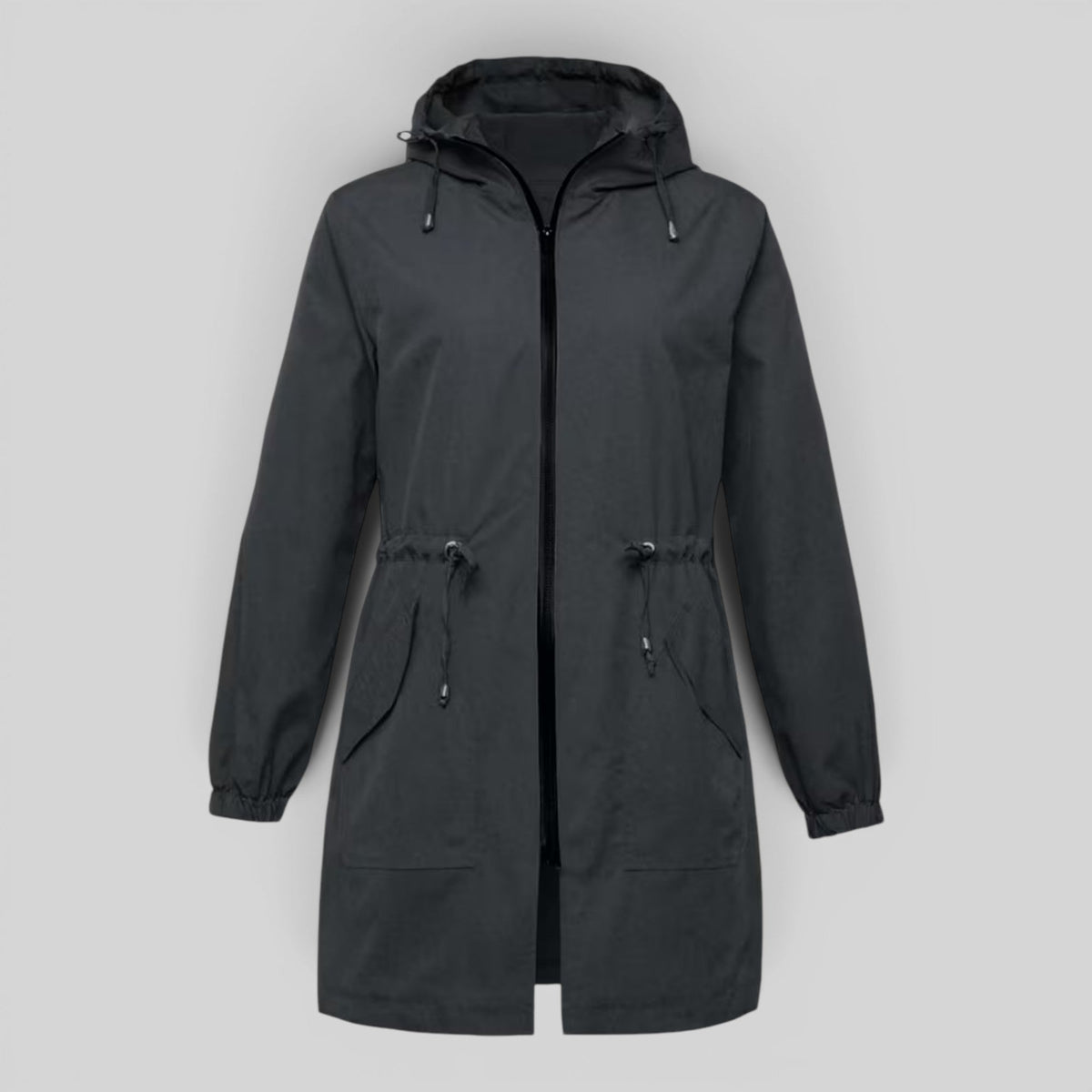 Imogen | Timeless Hooded Waterproof Jacket Trench Coat