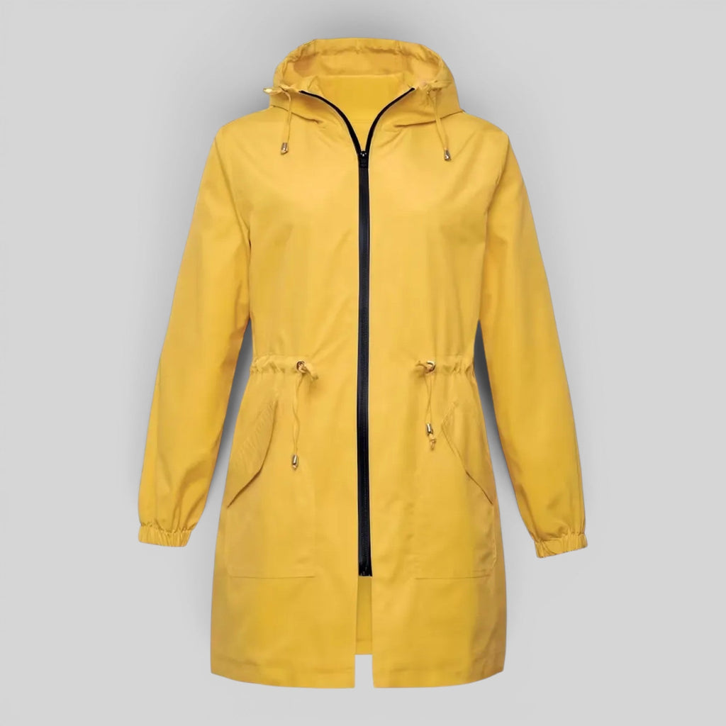 Imogen | Timeless Hooded Waterproof Jacket Trench Coat