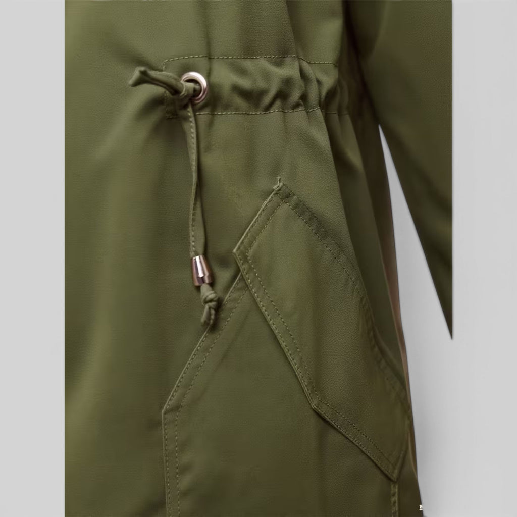 Imogen | Timeless Hooded Waterproof Jacket Trench Coat