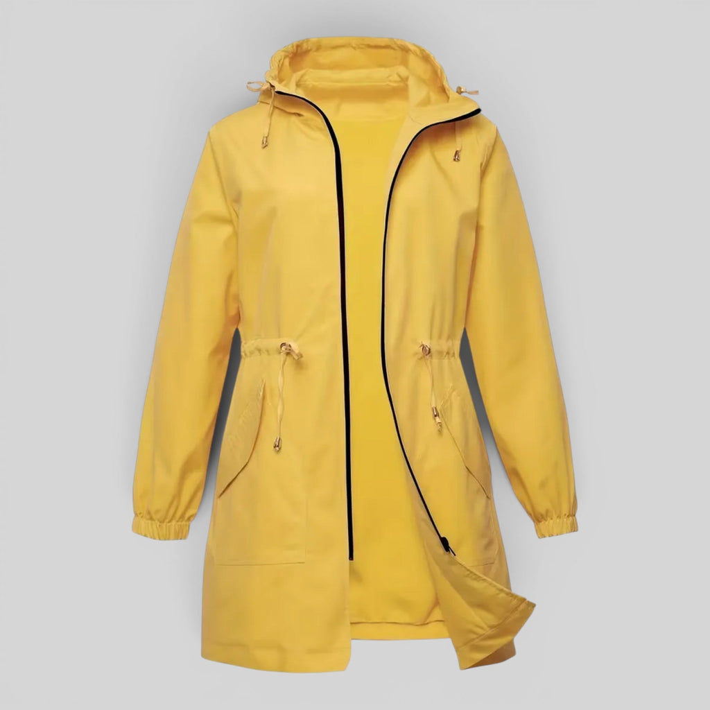 Imogen | Timeless Hooded Waterproof Jacket Trench Coat