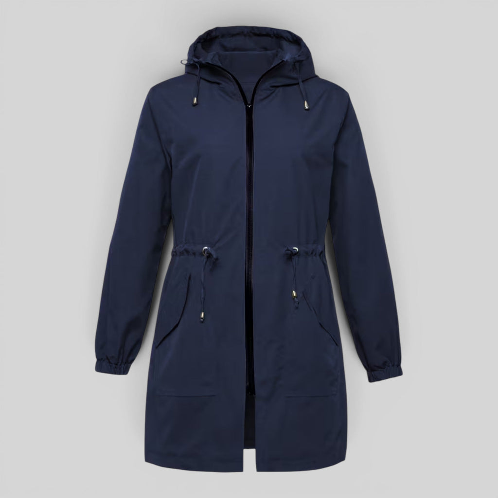 Imogen | Timeless Hooded Waterproof Jacket Trench Coat