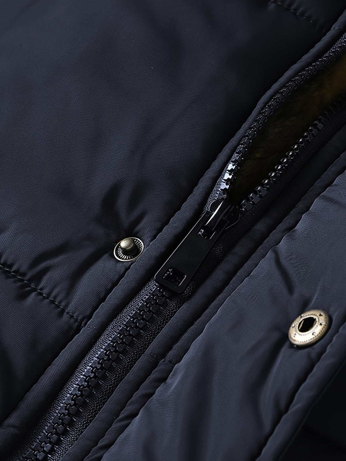 Isaac | Graceful Hooded Fur-Trim Quilted Men's Puffer Jacket
