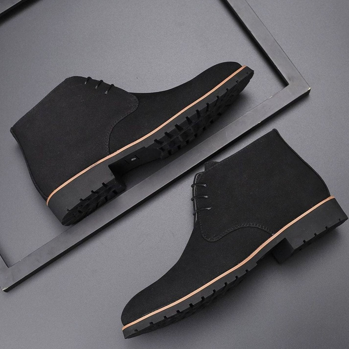Isaac | Lace-Up Chukka Mens Boots