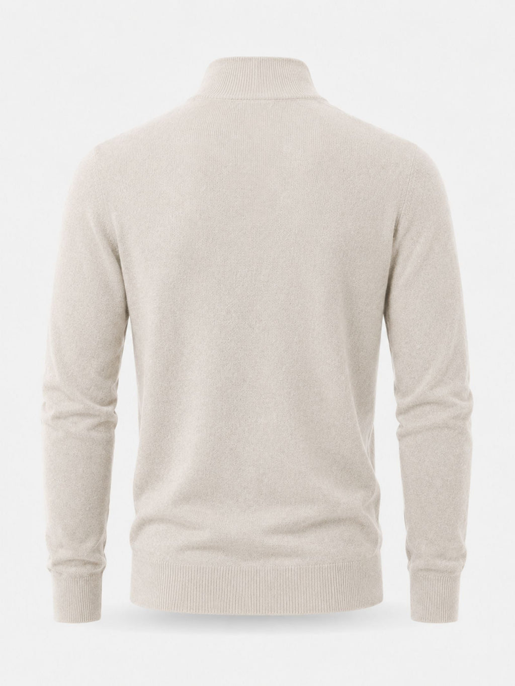 Isaac | Stylish Quarter Zip Mens Knit Jumper