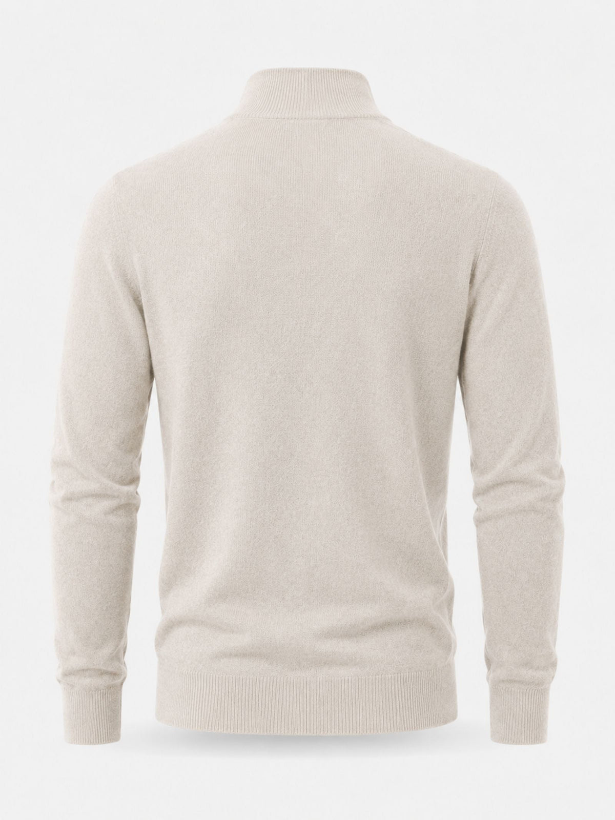 Isaac | Stylish Quarter Zip Mens Knit Jumper