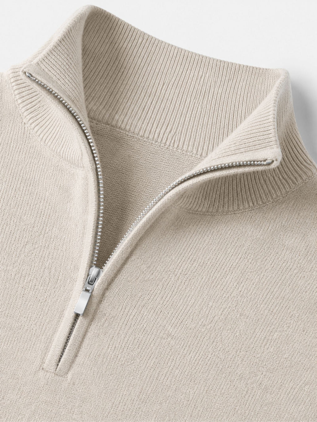 Isaac | Stylish Quarter Zip Mens Knit Jumper