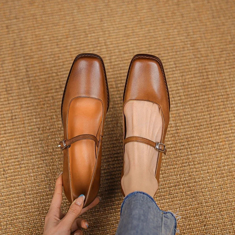 Isabella | Effortless Block Heel Mary Jane Shoes