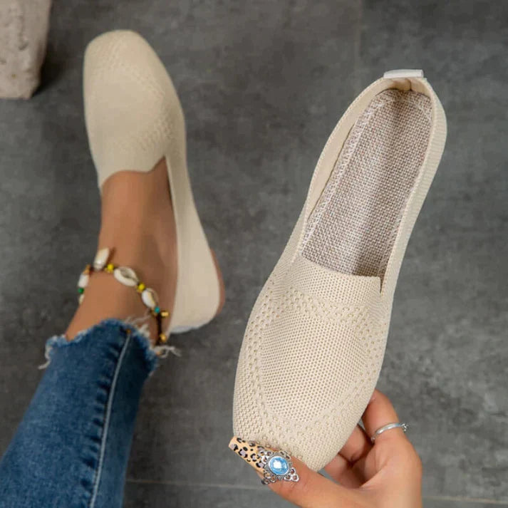 Isabelle | Cosy Knitted Slip-On Orthopedic Shoes