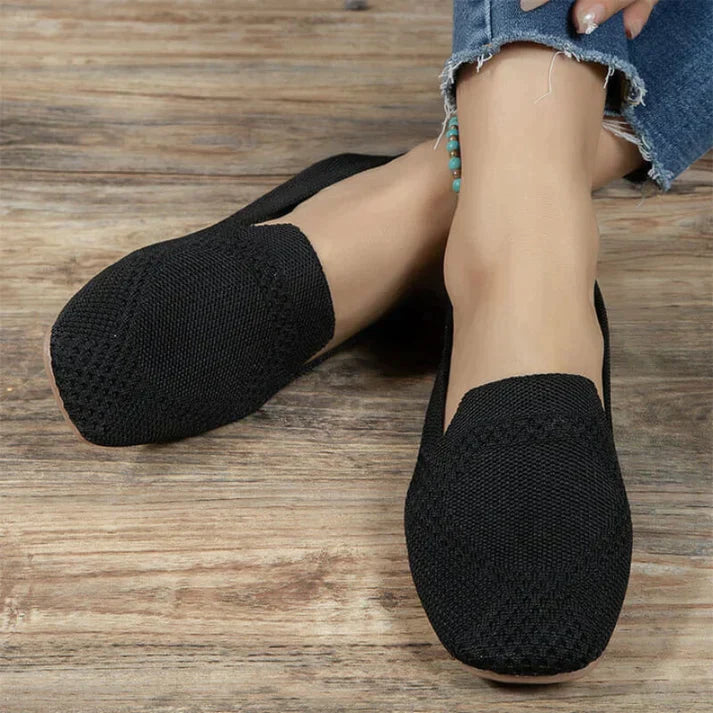 Isabelle | Cosy Knitted Slip-On Orthopedic Shoes