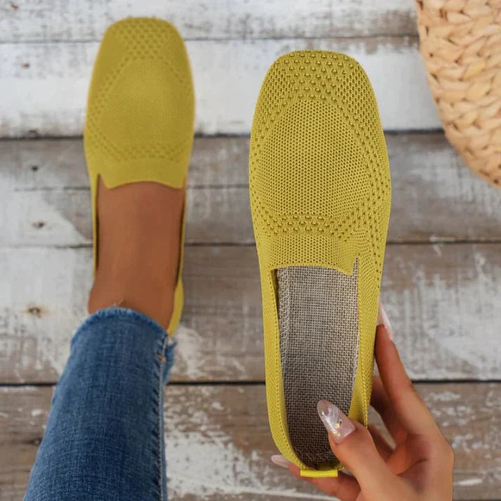 Isabelle | Cosy Knitted Slip-On Orthopedic Shoes