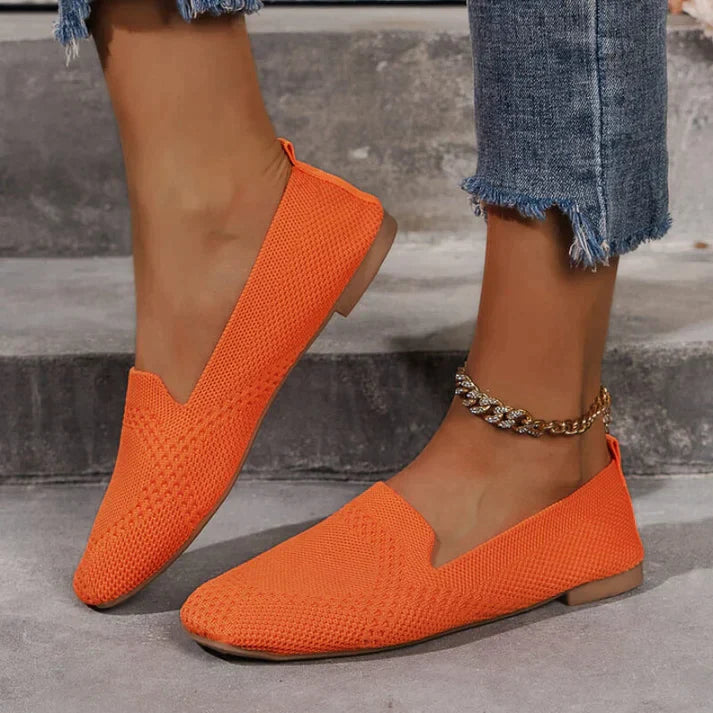Isabelle | Cosy Knitted Slip-On Orthopedic Shoes