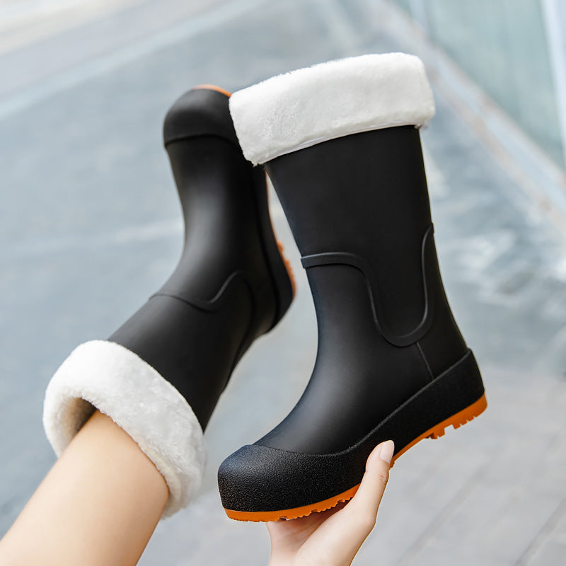 Ivy | Cosy Waterproof Boots with Chunky Ridged Sole