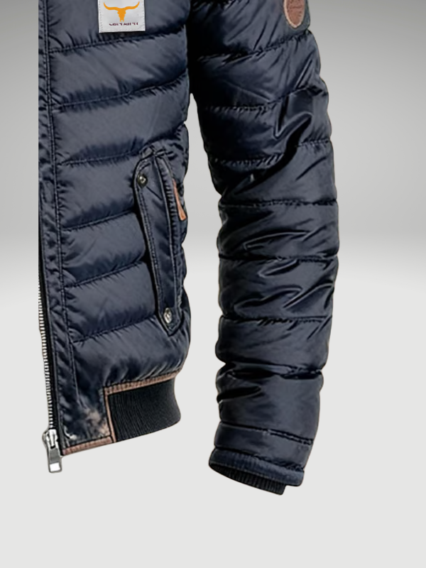 Jack | Stylish Quilted Mens Puffer Jacket with Stand Collar