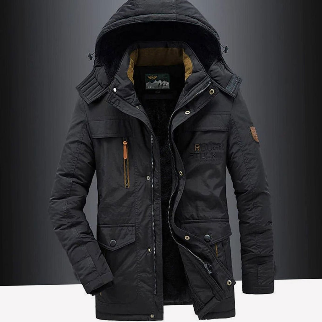 Jacob | Classic Hooded Mens Parka Jacket