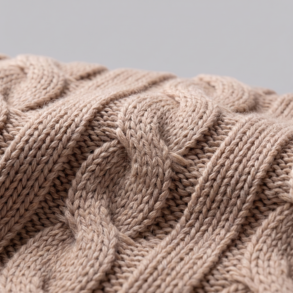Jacob | Effortless Cable Knit Crew Neck Mens Jumpers