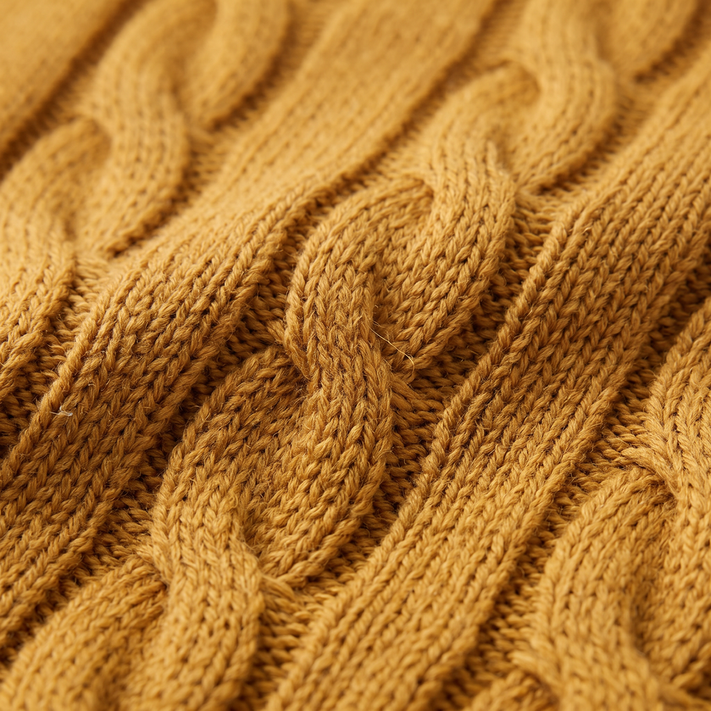 Jacob | Effortless Cable Knit Crew Neck Mens Jumpers