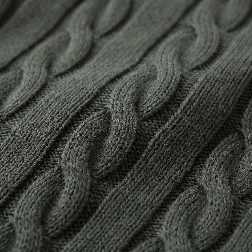 Jacob | Effortless Cable Knit Crew Neck Mens Jumpers