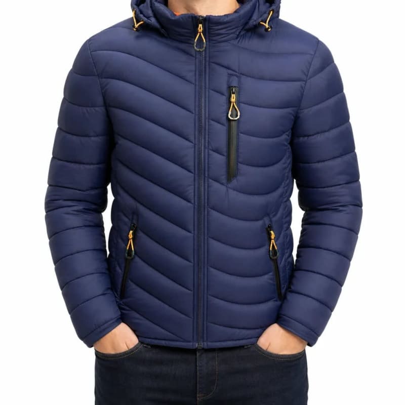 Jacob | Effortless Quilted Hooded Puffer Jacket