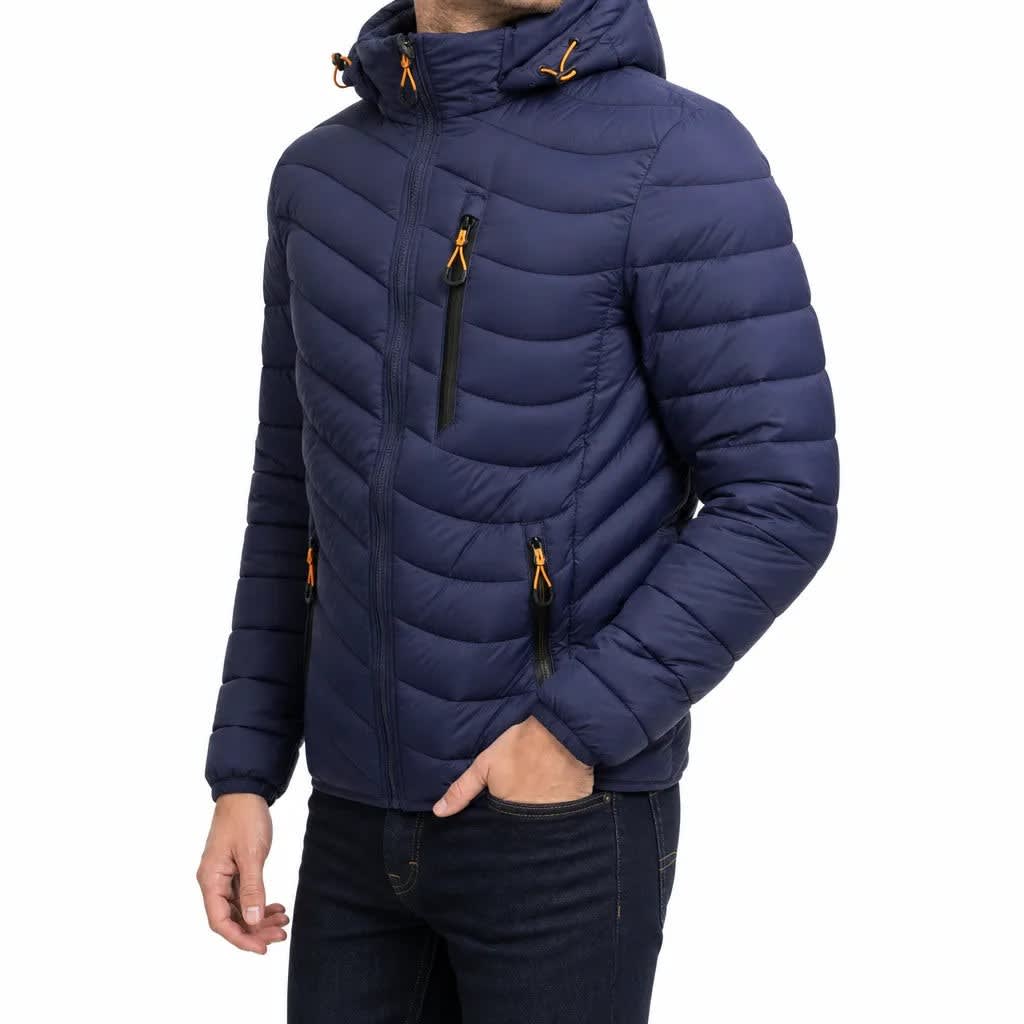 Jacob | Effortless Quilted Hooded Puffer Jacket