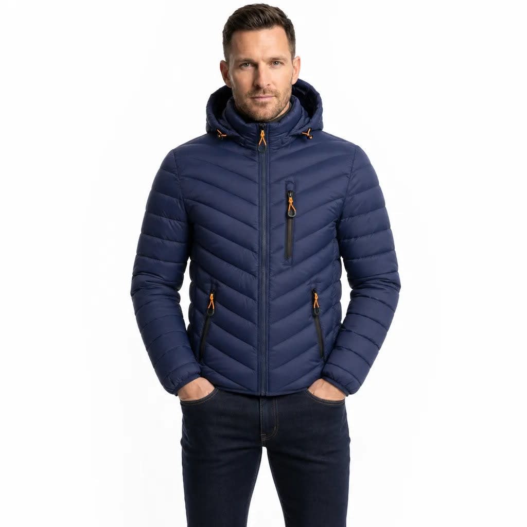 Jacob | Effortless Quilted Hooded Puffer Jacket