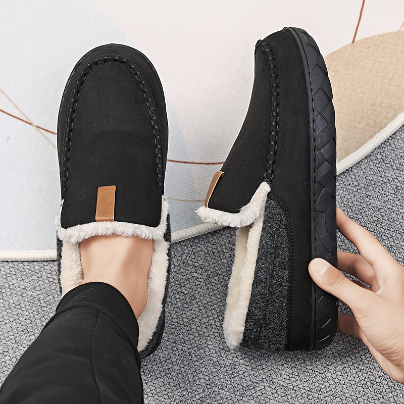 Jacob | Elegant Cozy Moccasin Mens Slippers