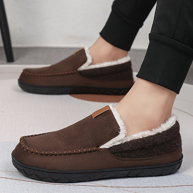 Jacob | Elegant Cozy Moccasin Mens Slippers