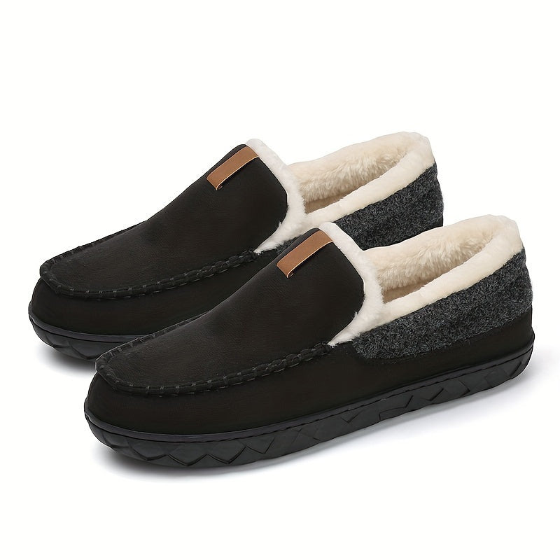 Jacob | Elegant Cozy Moccasin Mens Slippers