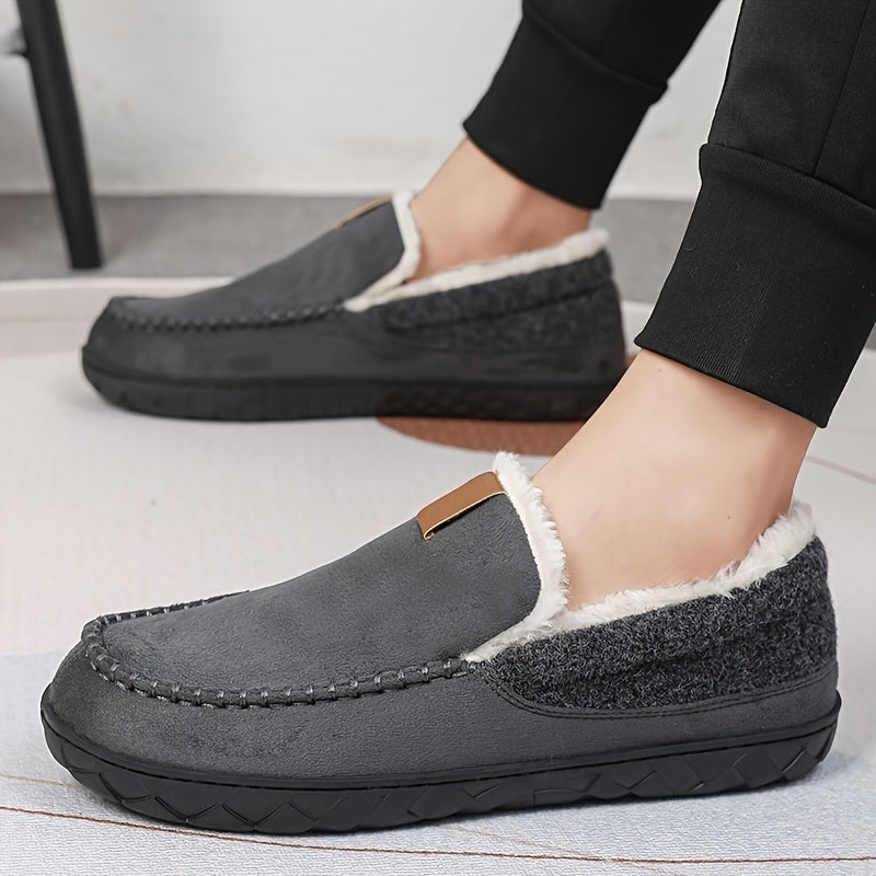 Jacob | Elegant Cozy Moccasin Mens Slippers