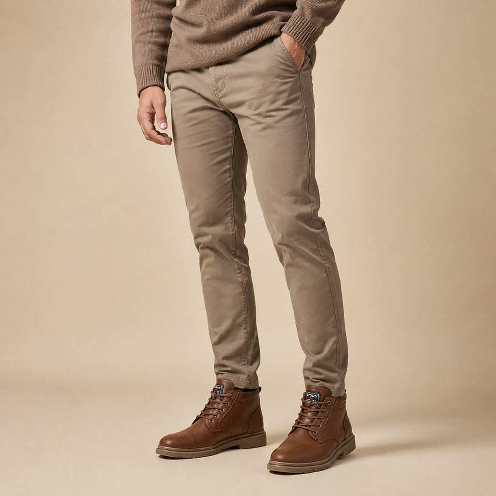 Jacob | Relaxed Lace-Up Ankle Boots for Men