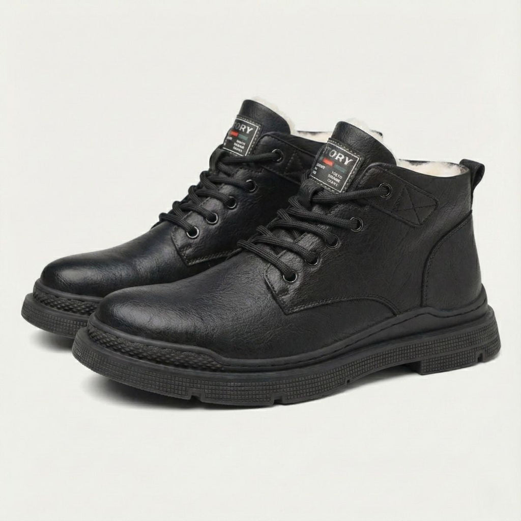 Jacob | Relaxed Lace-Up Ankle Boots for Men