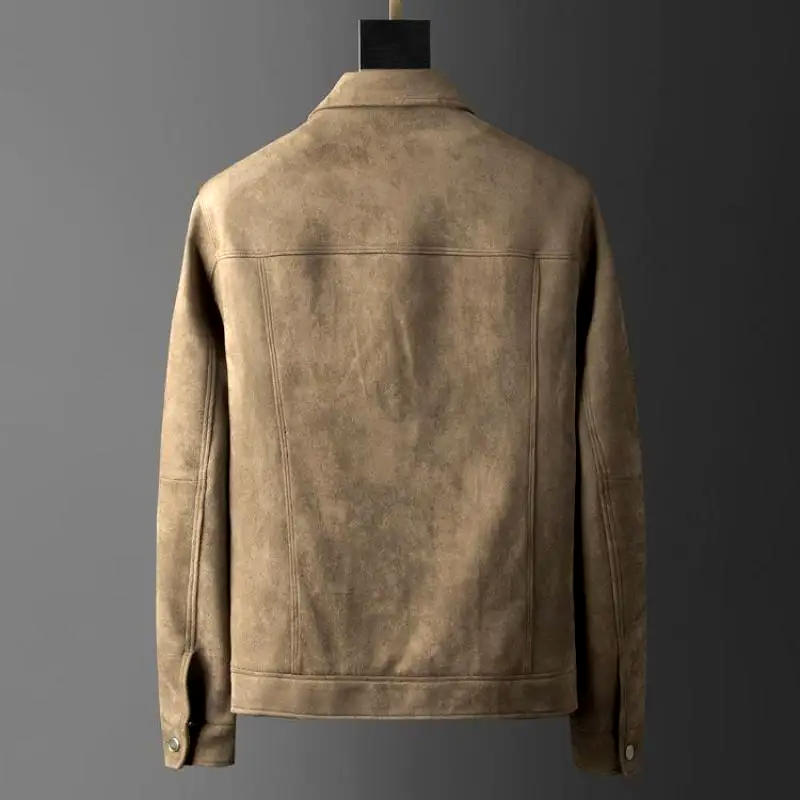 Jacob | Sophisticated Classic Suede Trucker Jacket