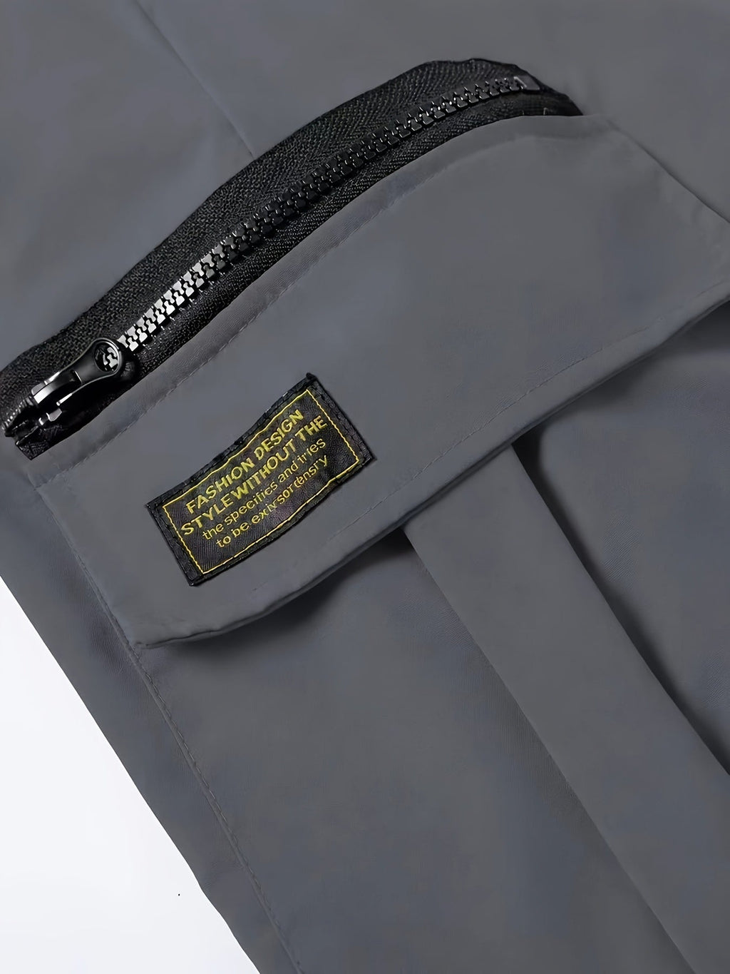Jacob | Stylish Relaxed Fit Cargo Trousers with Zip Pocket