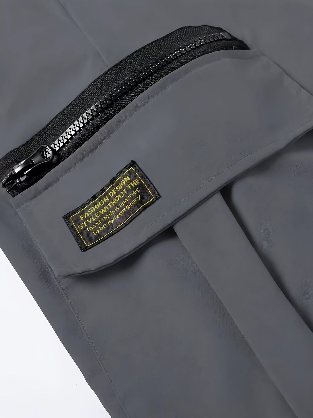 Jacob | Stylish Relaxed Fit Cargo Trousers with Zip Pocket