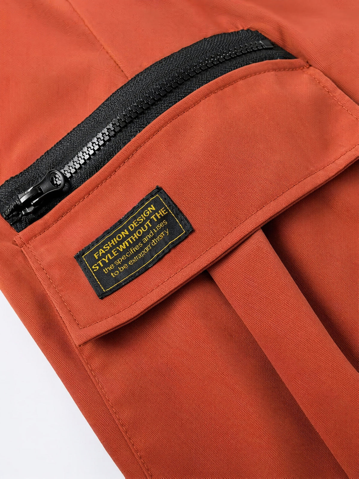 Jacob | Stylish Relaxed Fit Cargo Trousers with Zip Pocket