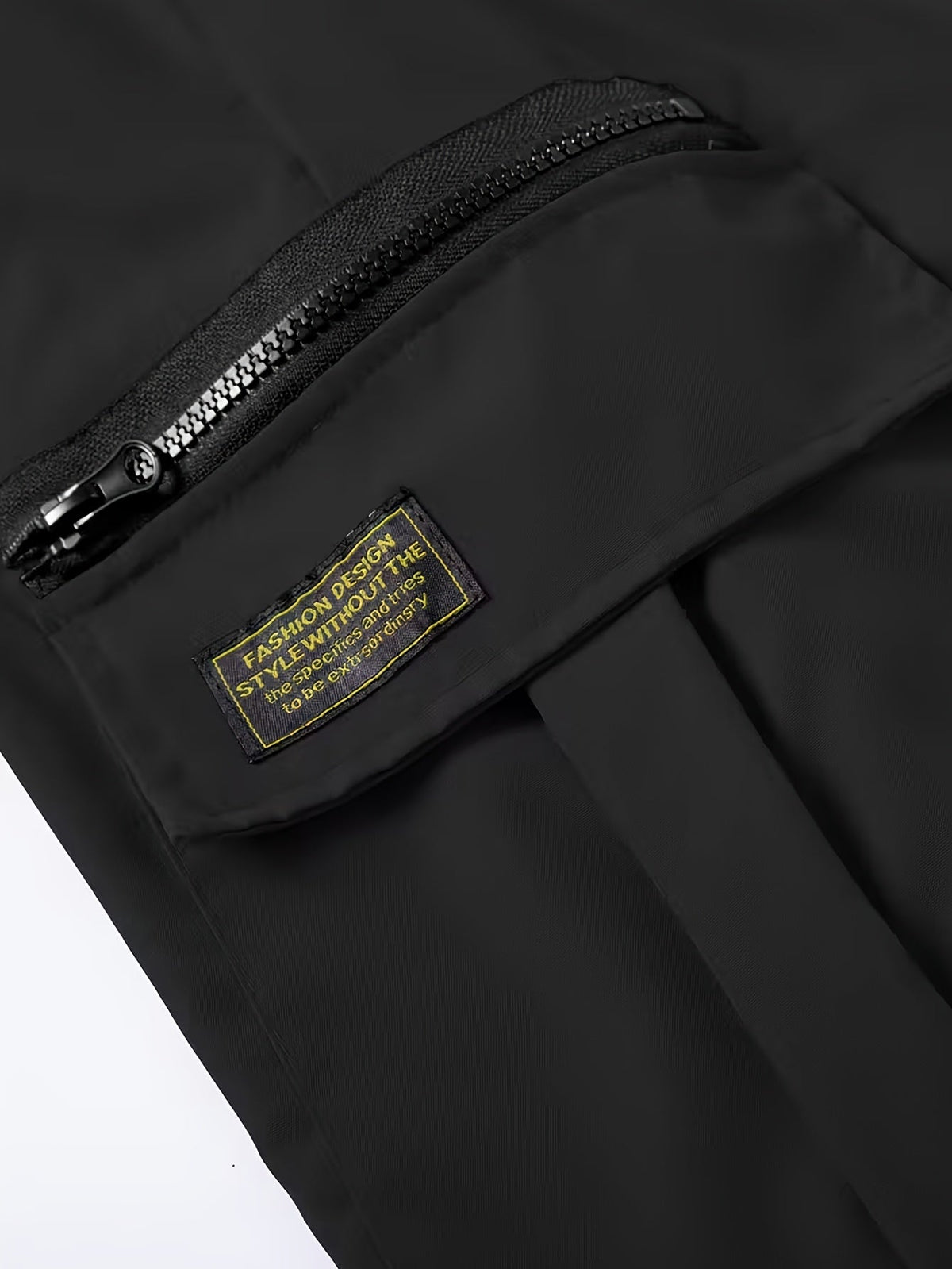 Jacob | Stylish Relaxed Fit Cargo Trousers with Zip Pocket