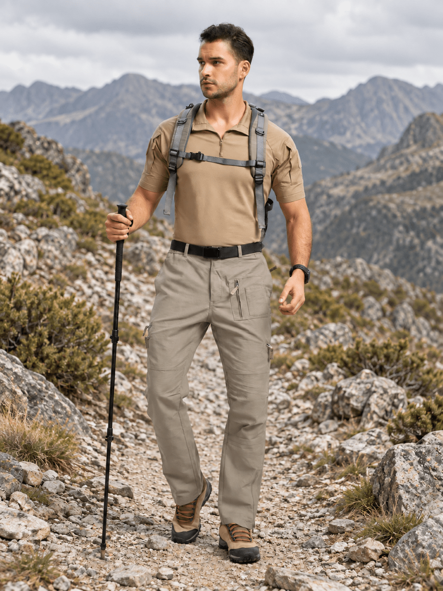 Jacob | Tactical Straight Leg Mens Cargo Trousers