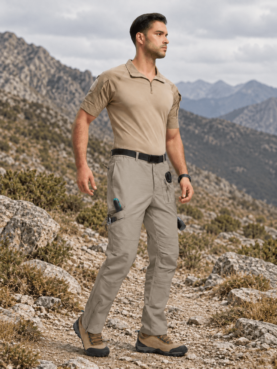 Jacob | Tactical Straight Leg Mens Cargo Trousers