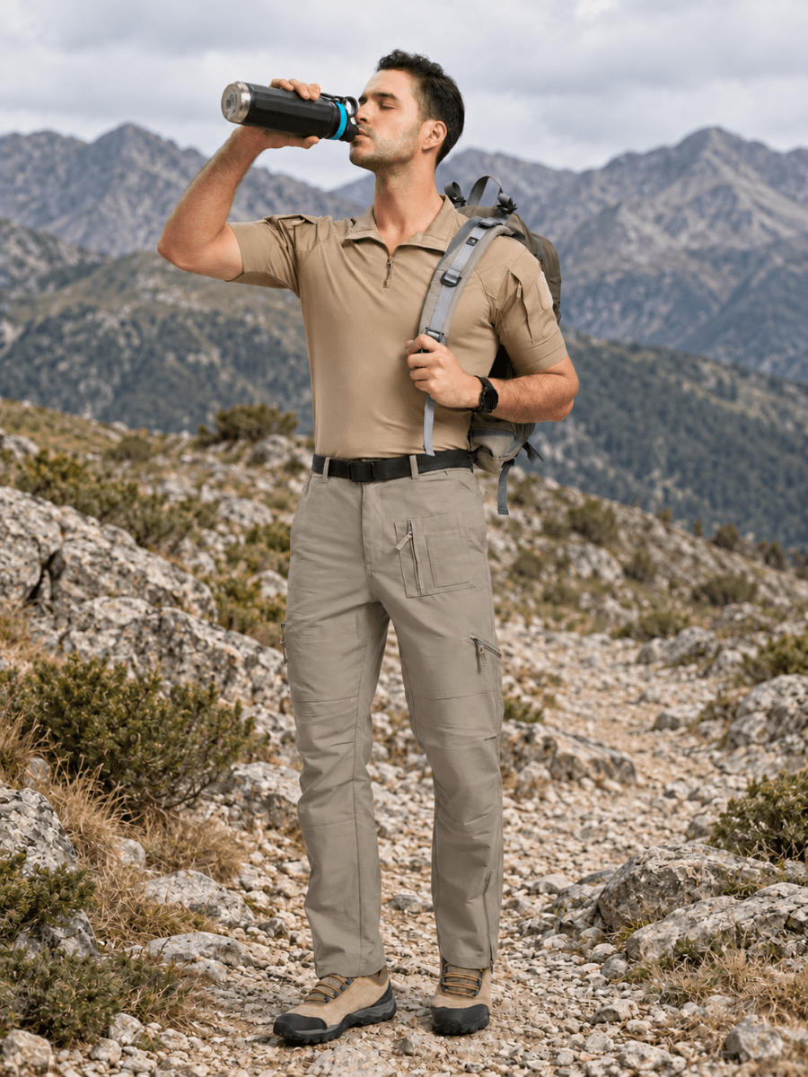 Jacob | Tactical Straight Leg Mens Cargo Trousers