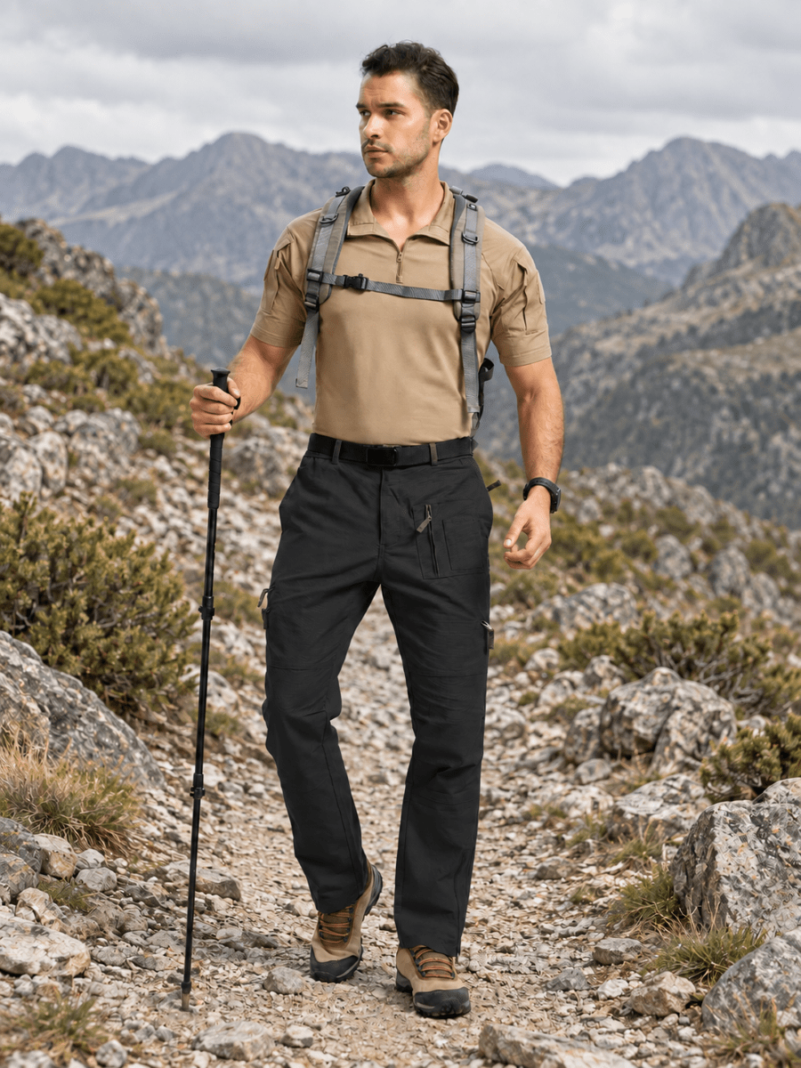 Jacob | Tactical Straight Leg Mens Cargo Trousers