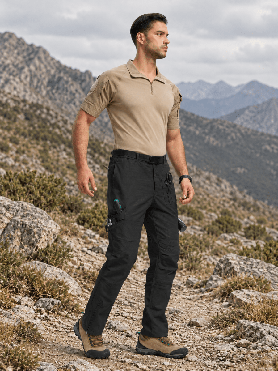 Jacob | Tactical Straight Leg Mens Cargo Trousers