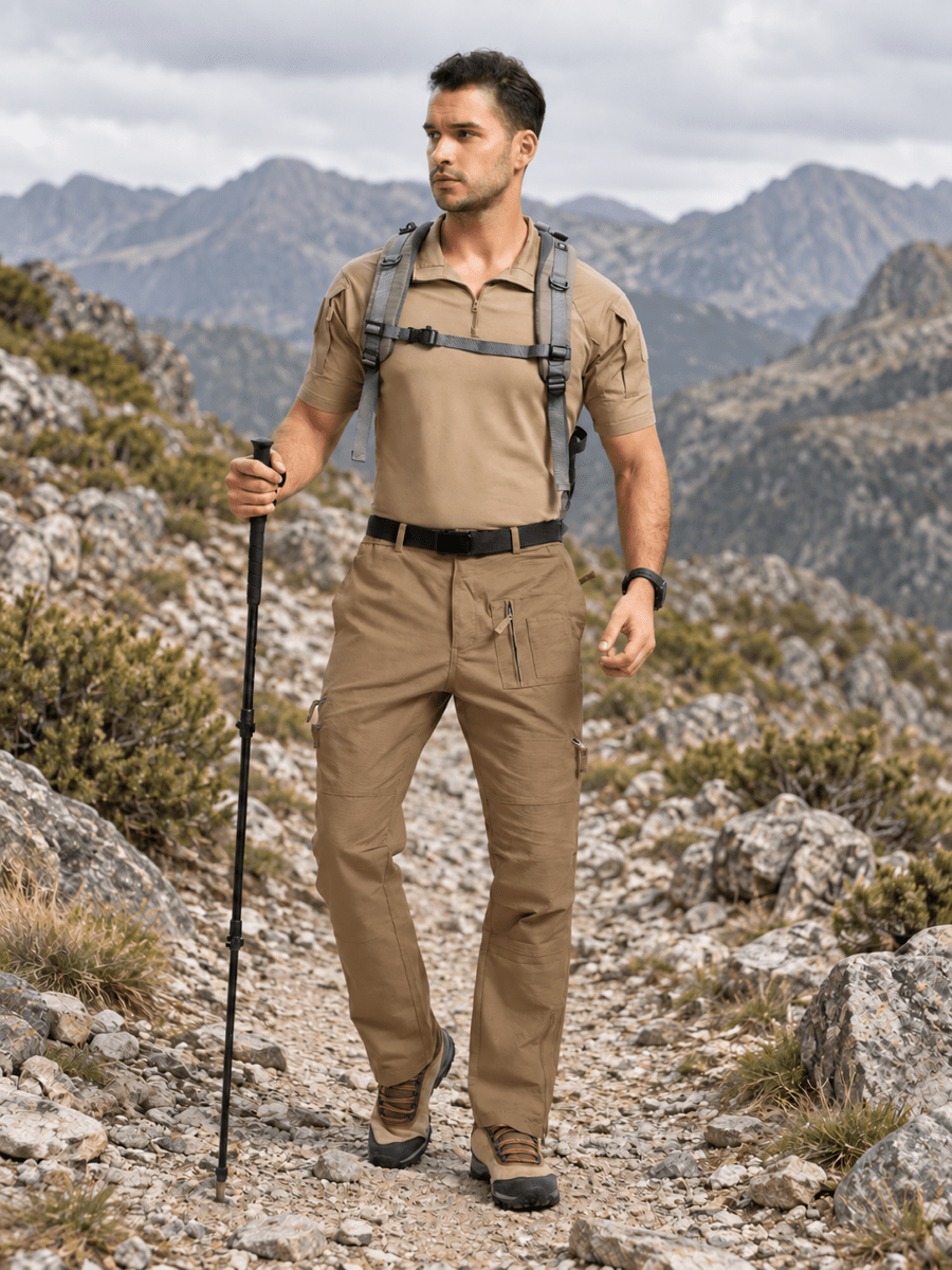 Jacob | Tactical Straight Leg Mens Cargo Trousers