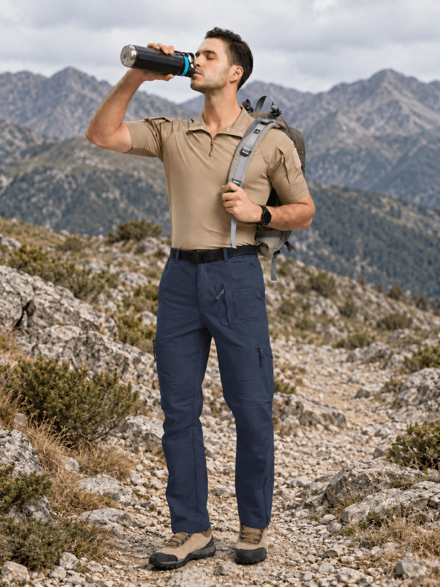 Jacob | Tactical Straight Leg Mens Cargo Trousers