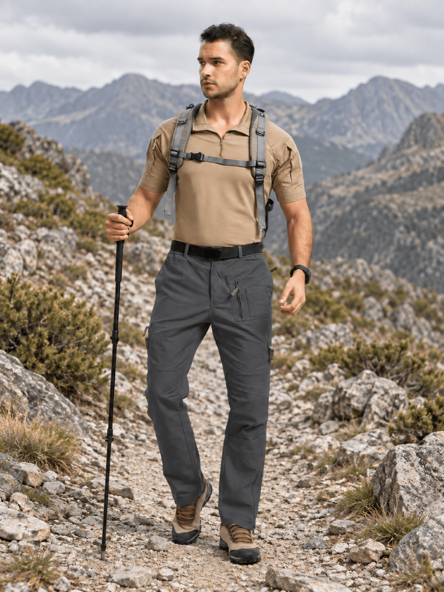 Jacob | Tactical Straight Leg Mens Cargo Trousers