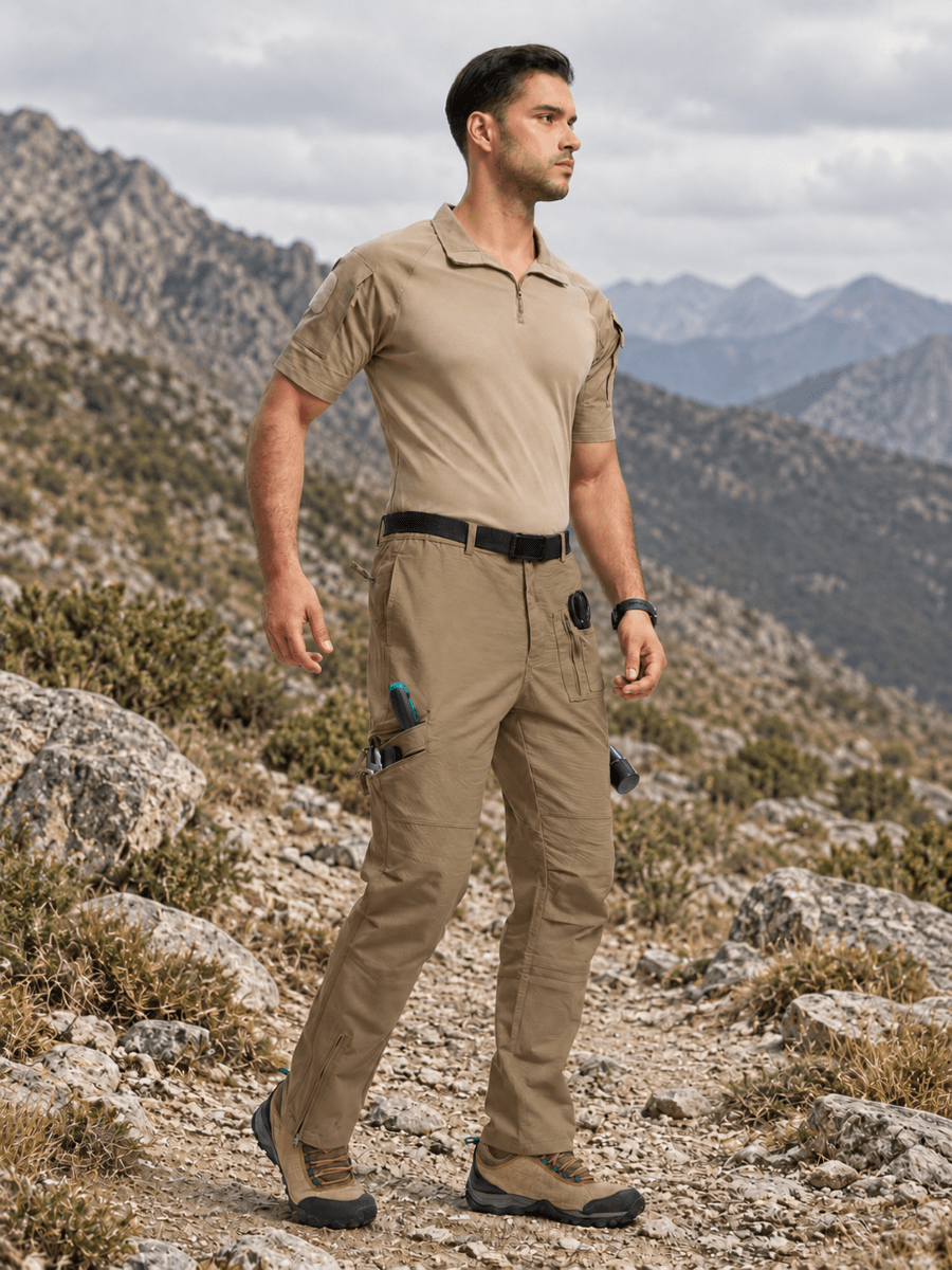 Jacob | Tactical Straight Leg Mens Cargo Trousers