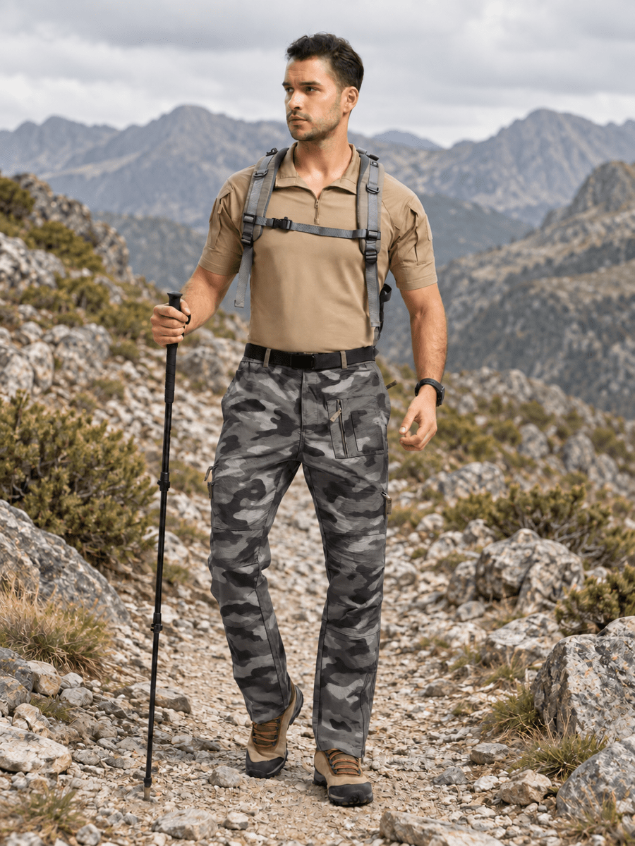 Jacob | Tactical Straight Leg Mens Cargo Trousers