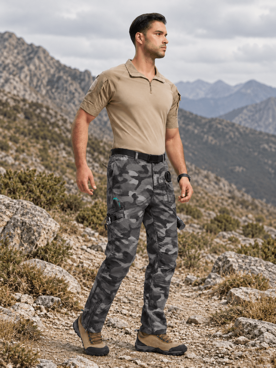 Jacob | Tactical Straight Leg Mens Cargo Trousers