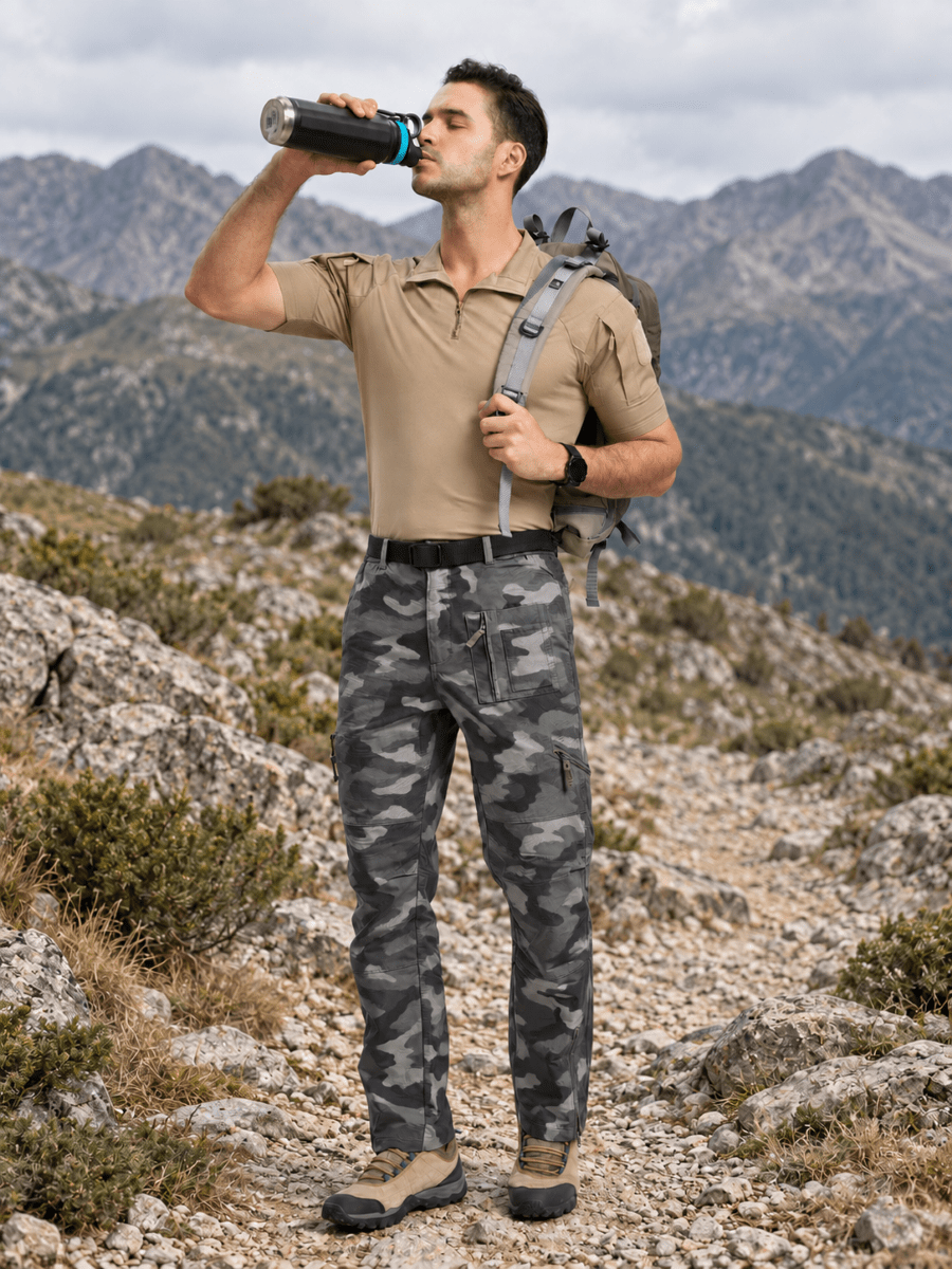 Jacob | Tactical Straight Leg Mens Cargo Trousers